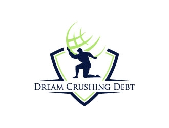 Dream Crushing Debt logo design by boybud40