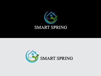 Smart Spring logo design by graficMadu