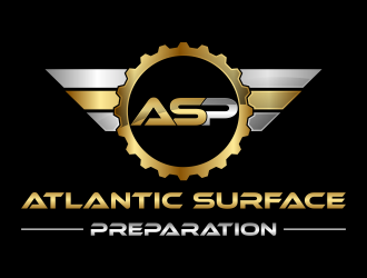 Atlantic Surface Preparation  logo design by IrvanB