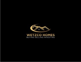 Wetzco Homes logo design by sodimejo
