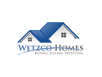 Wetzco Homes logo design by Akli