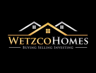 Wetzco Homes logo design by labo