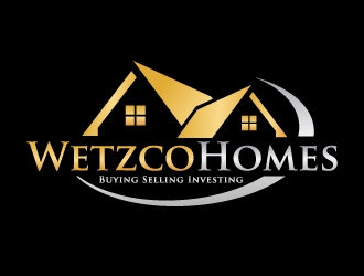 Wetzco Homes logo design by labo