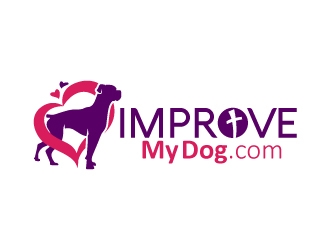 Improve My Dog . com logo design by dasigns
