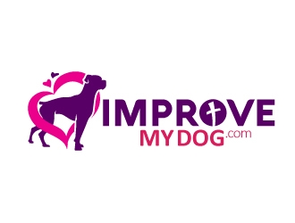 Improve My Dog . com logo design by dasigns