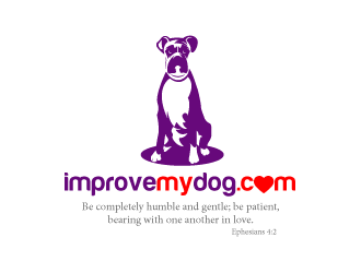 Improve My Dog . com logo design by torresace