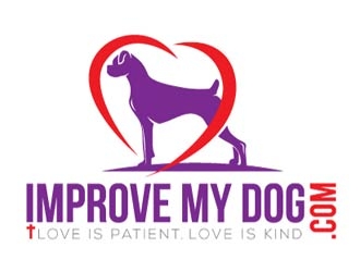 Improve My Dog . com logo design by shere