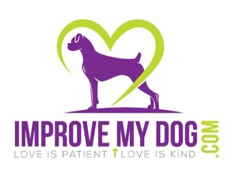 Improve My Dog . com logo design by shere