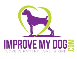 Improve My Dog . com logo design by shere