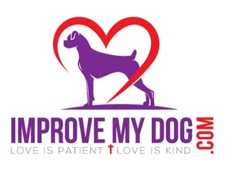 Improve My Dog . com logo design by shere