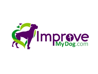 Improve My Dog . com logo design by dasigns