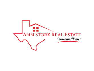 Ann Stork Real Estate  (would like to incorporate tag line..... Welcome Home! logo design by giphone