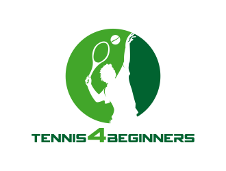 Tennis 4 Beginners logo design by IrvanB