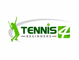 Tennis 4 Beginners logo design by mutafailan
