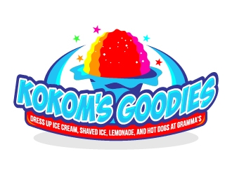 Kokoms Goodies logo design by Dddirt