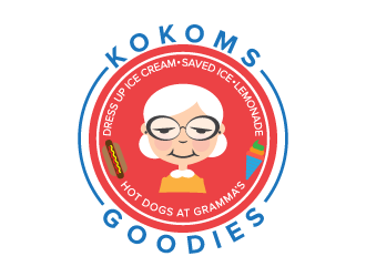 Kokoms Goodies logo design by dchris