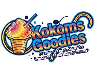 Kokoms Goodies logo design by shere