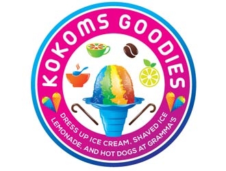 Kokoms Goodies logo design by shere