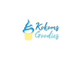 Kokoms Goodies logo design by Drebielto