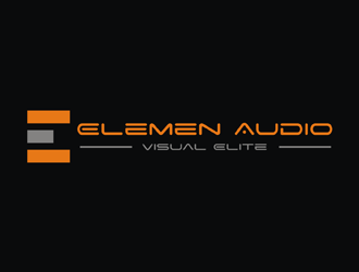 Elite Audio Visual Elements logo design by EkoBooM