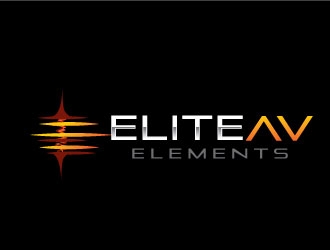 Elite Audio Visual Elements logo design by REDCROW