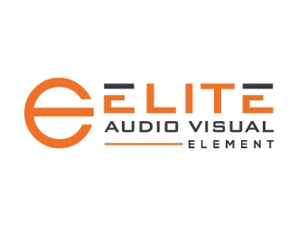 Elite Audio Visual Elements logo design by onep