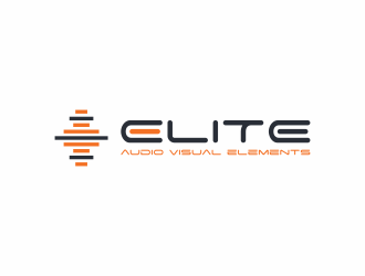 Elite Audio Visual Elements logo design by ammad