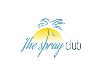 The Spray Club logo design by savvyartstudio