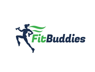 FitBuddies logo design by DreamLogoDesign