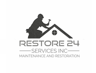 Restore 24 services inc maintenance and restoration  logo design by emyjeckson
