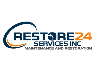 Restore 24 services inc maintenance and restoration  logo design by fawadyk