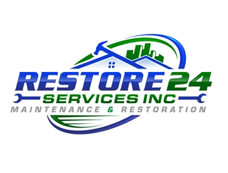 Restore 24 services inc maintenance and restoration  logo design by DreamLogoDesign