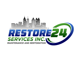 Restore 24 services inc maintenance and restoration  logo design by Art_Chaza