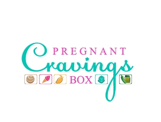 Pregnant Cravings Box logo design by Cyds
