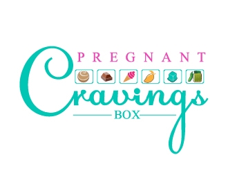 Pregnant Cravings Box logo design by Cyds
