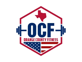 Orange County Fitness logo design by quanghoangvn92