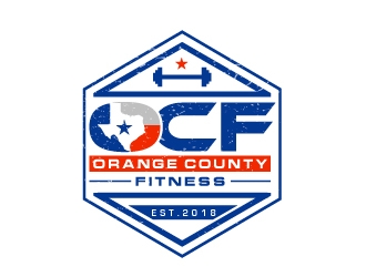 Orange County Fitness logo design by nexgen