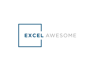 Excel Awesome logo design by checx