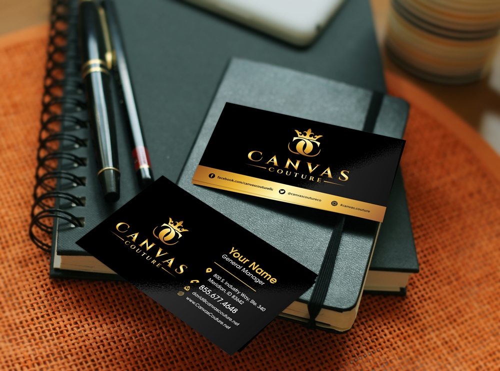 Canvas Couture logo design by abss