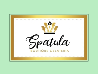 Spatula Boutique Gelateria logo design by avatar