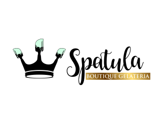 Spatula Boutique Gelateria logo design by meliodas