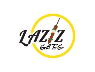 Laziz Grill To Go logo design by serdadu