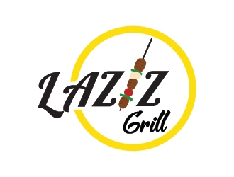 Laziz Grill To Go logo design by serdadu
