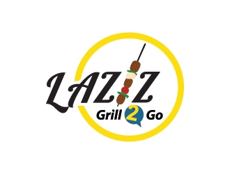 Laziz Grill To Go logo design by serdadu