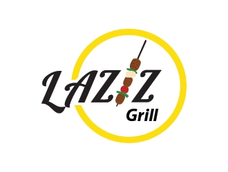 Laziz Grill To Go logo design by serdadu
