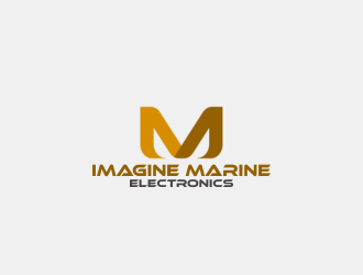 Imagine Marine Electronics logo design by kanal
