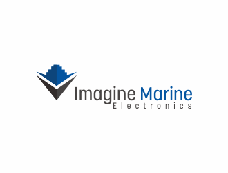 Imagine Marine Electronics logo design by YusufAbdus