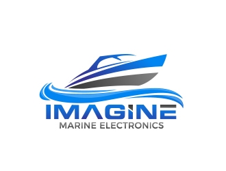 Imagine Marine Electronics logo design by MarkindDesign