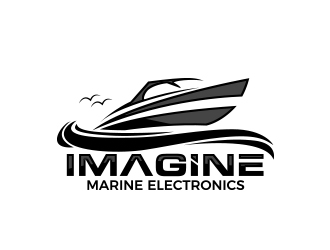 Imagine Marine Electronics logo design by MarkindDesign