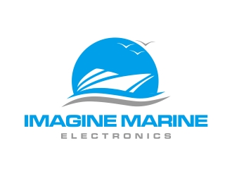 Imagine Marine Electronics logo design by excelentlogo